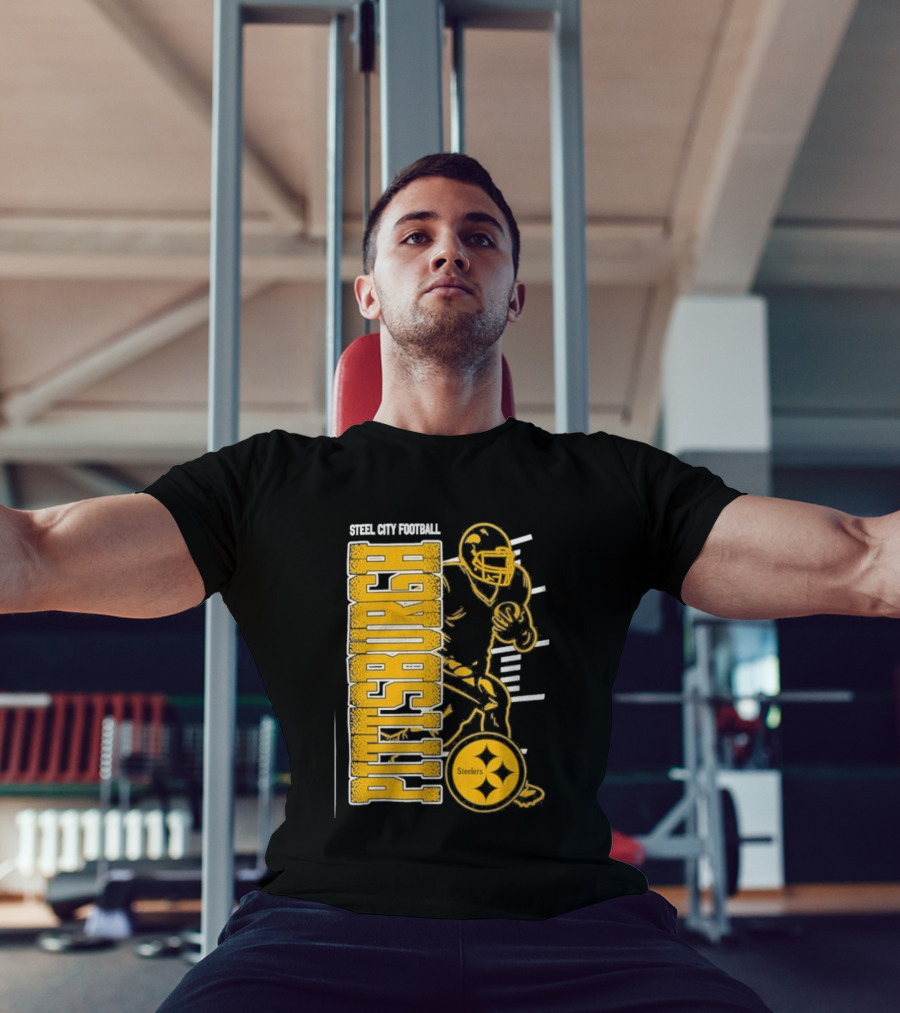 Steel City Football Pittsburgh Steelers Train T-Shirt