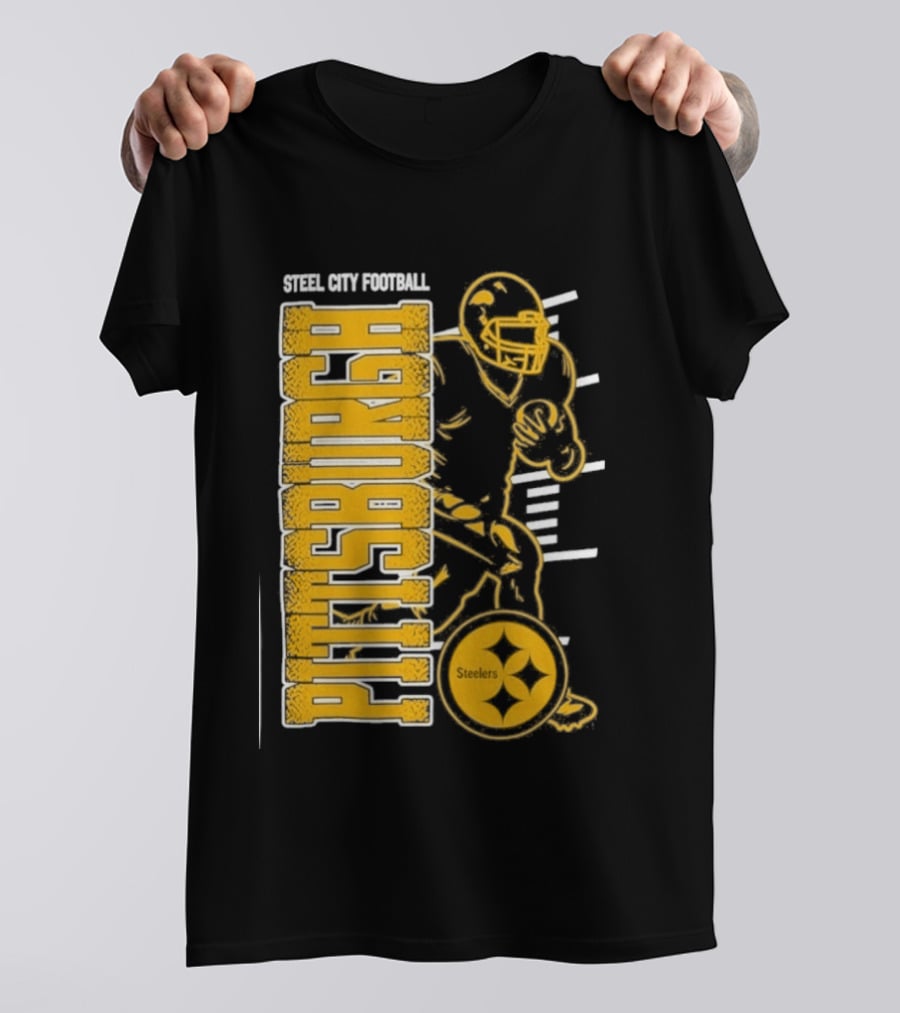 Steel City Football Pittsburgh Steelers Train T-Shirt