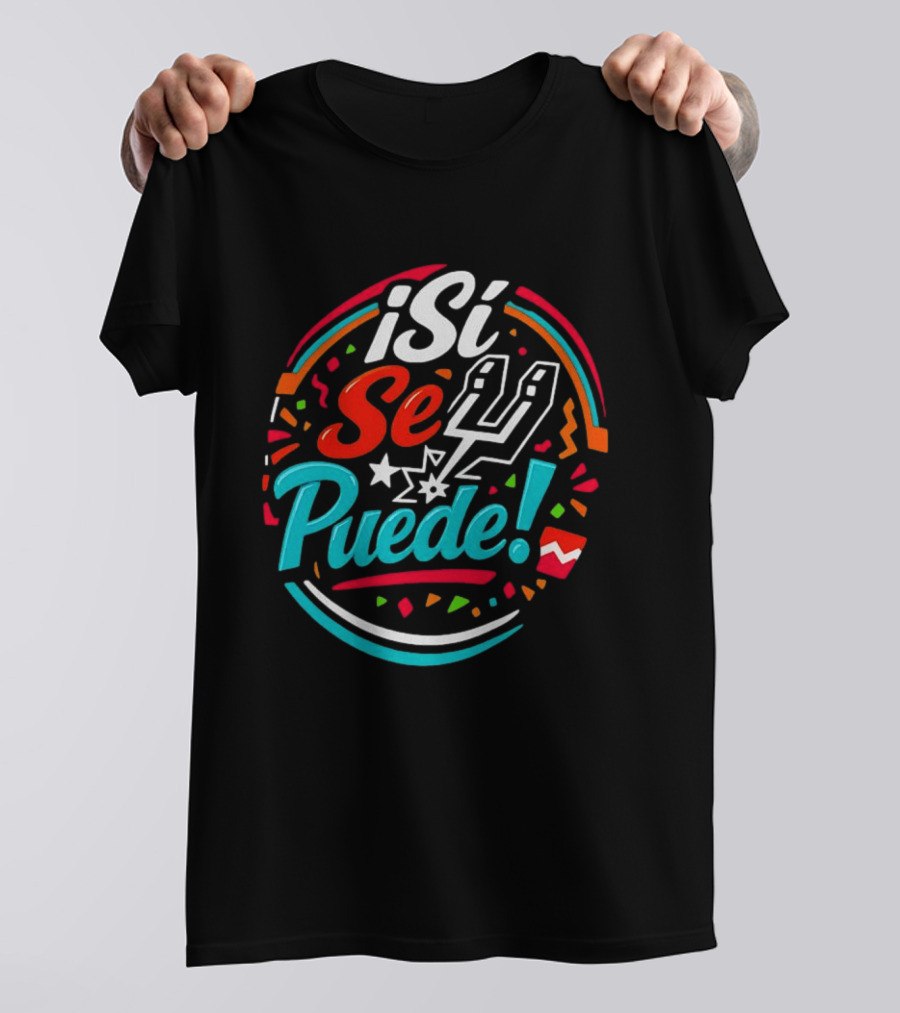¡Si Se Puede San Antonio Spurs 2026 Fiesta Colors Celebration T-Shirt