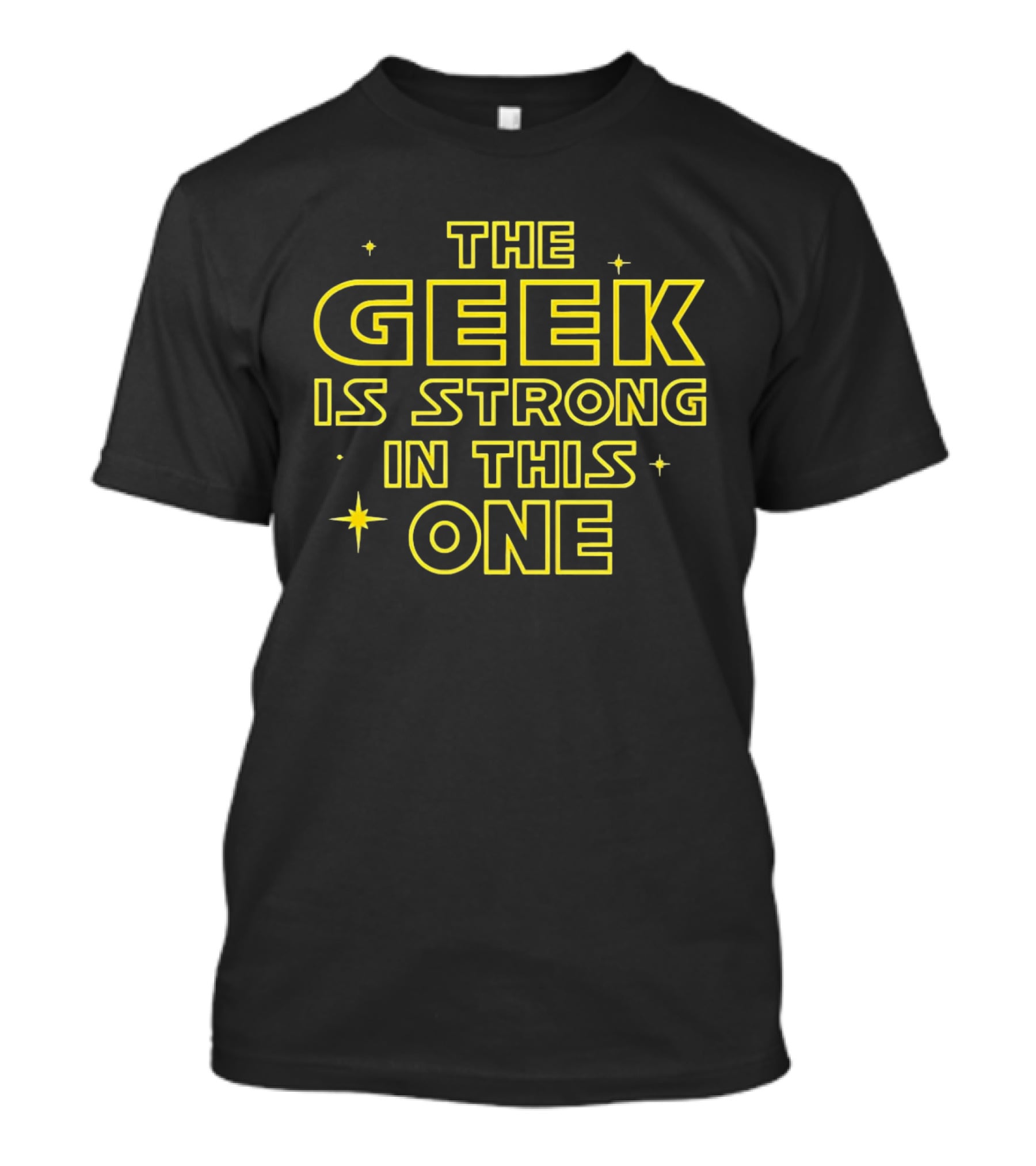 The Geek Is Strong In This One Star Wars Inspired Jedi Force T-Shirt