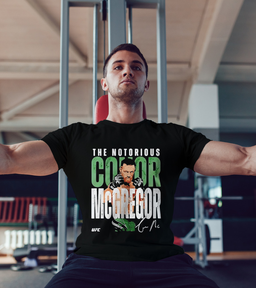 The Notorious Conor McGregor UFC Fighter Signature T-Shirt