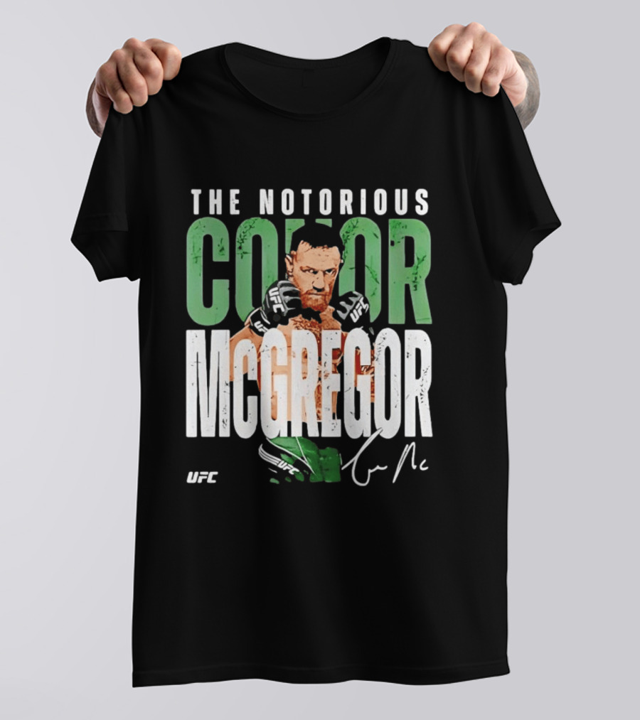 The Notorious Conor McGregor UFC Fighter Signature T-Shirt