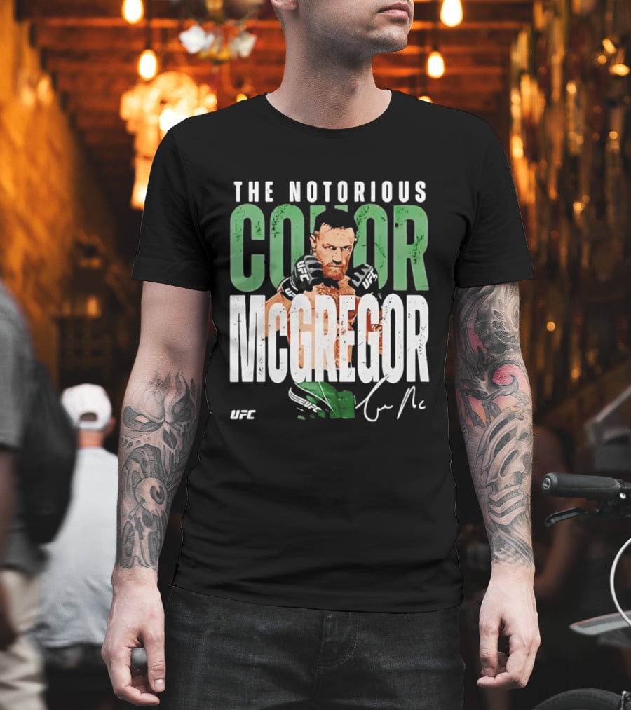 The Notorious Conor McGregor UFC Fighter Signature T-Shirt