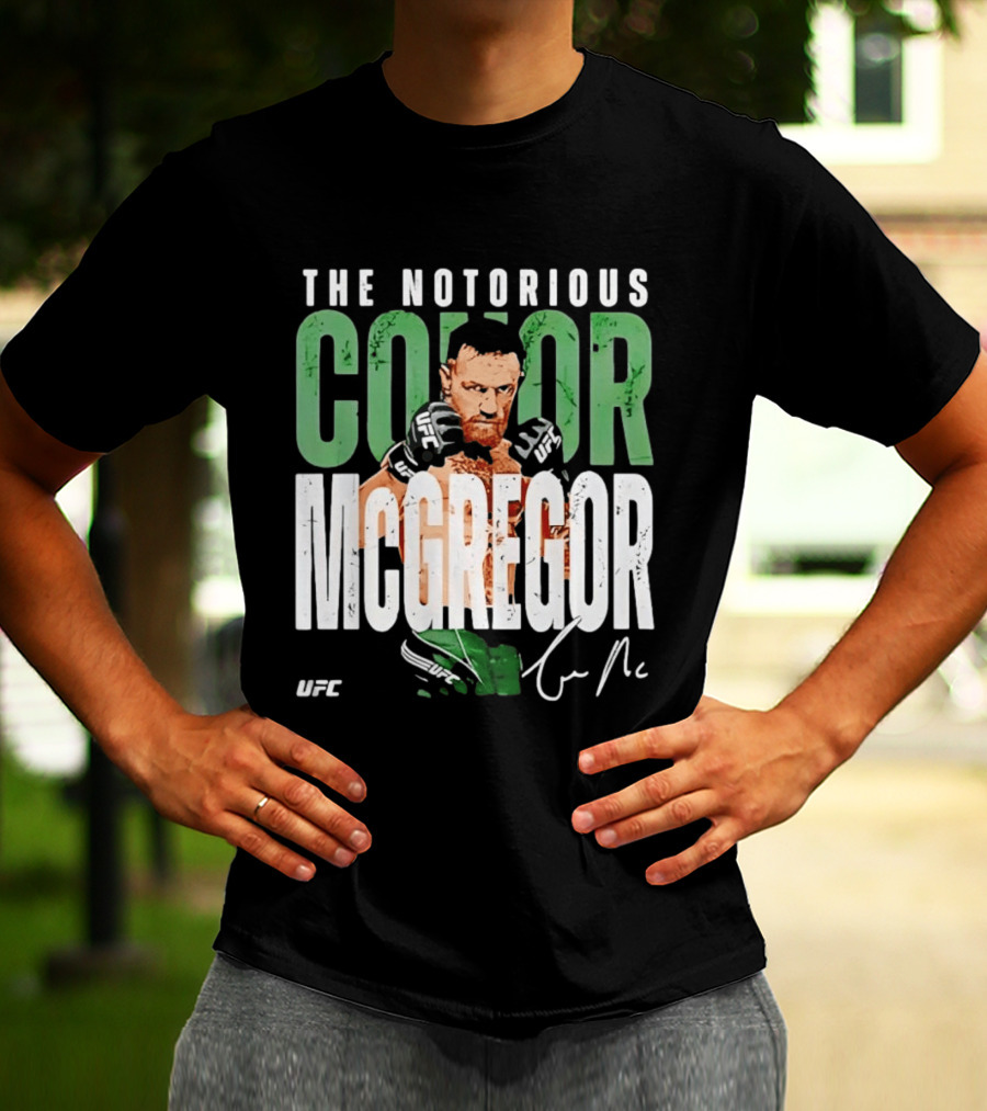 The Notorious Conor McGregor UFC Fighter Signature T-Shirt