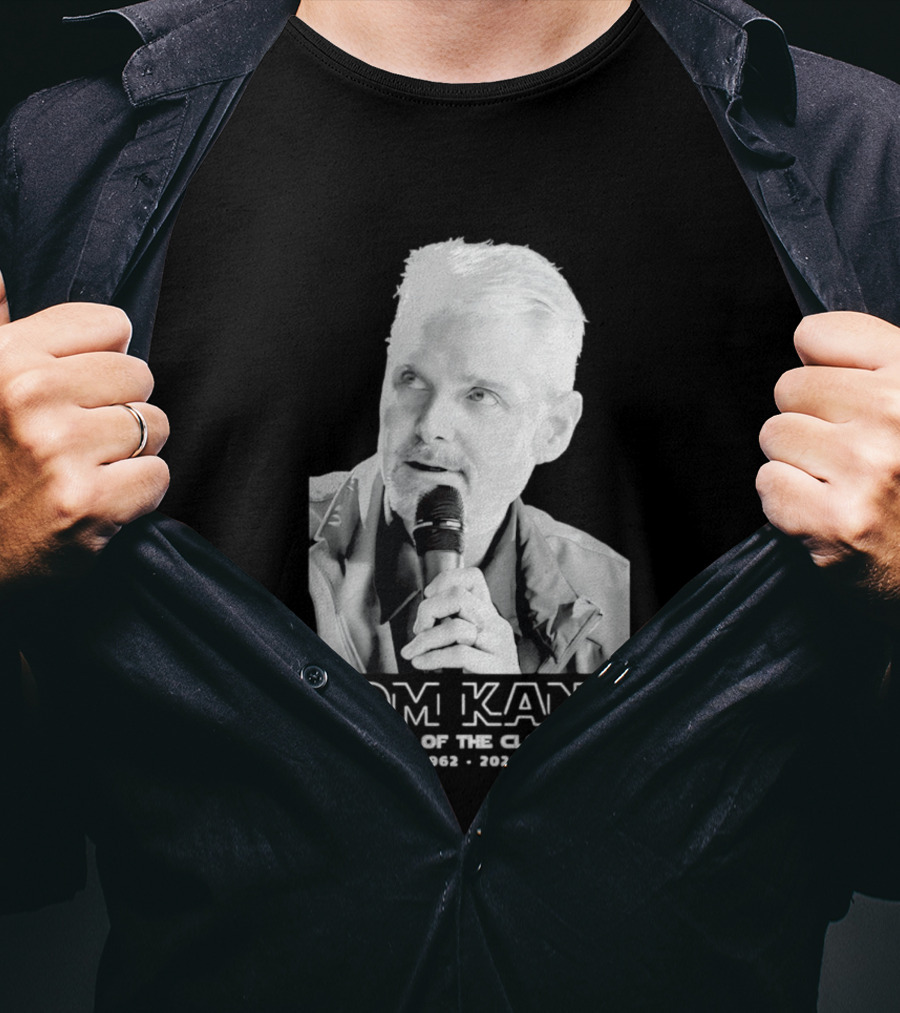 Tom Kane The Voice Of The Clone Wars 1962 2021 Memorial T-Shirt