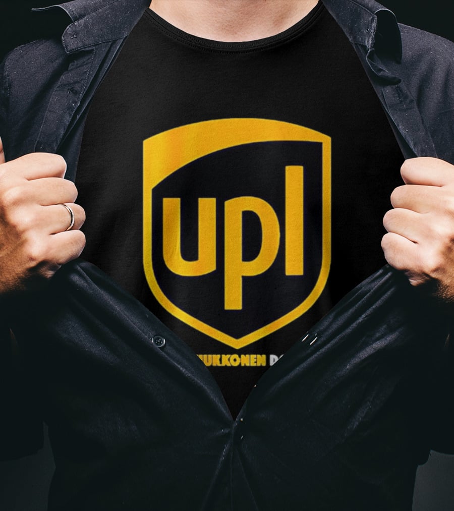 Ukko Pekka Luukkonen UPL What Can Luukkonen Do For You Shield T-Shirt
