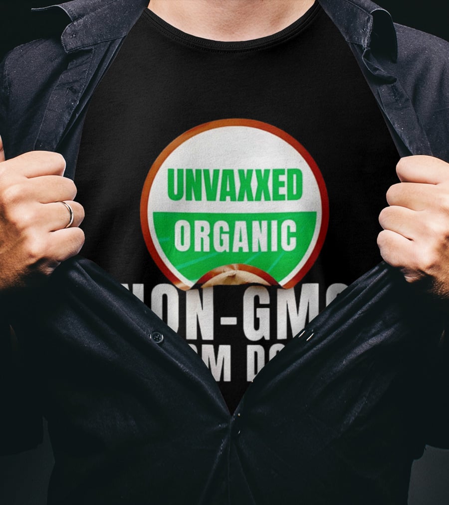 Unvaxxed Organic Non GMO Sperm Donor Eco Friendly T-Shirt