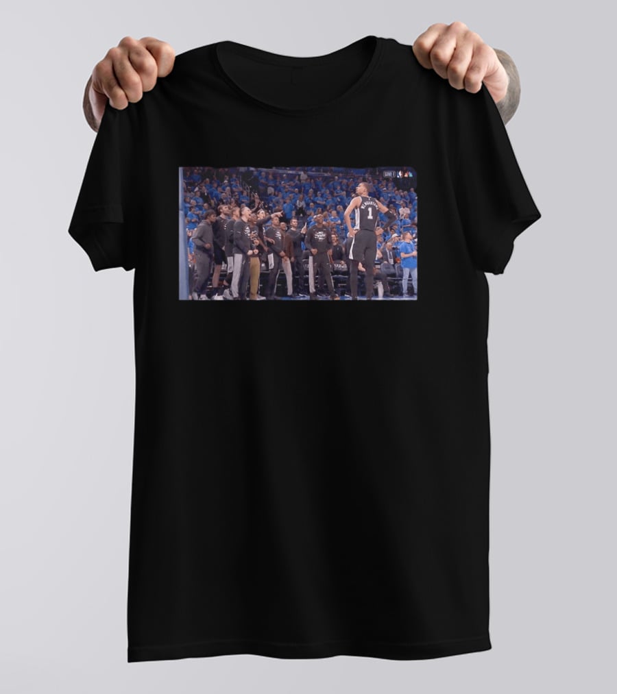 Victor Wembanyama Spurs 2026 WCF Game 1 NBA Playoffs Highlights T-Shirt