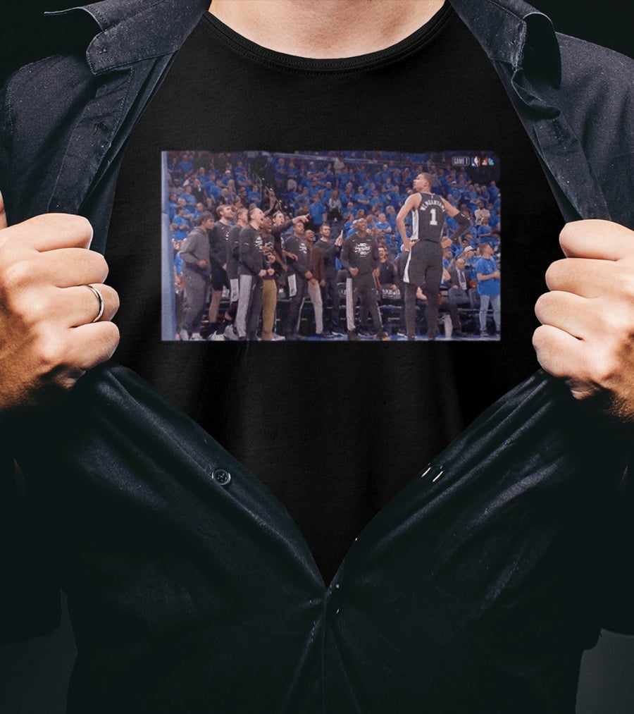 Victor Wembanyama Spurs 2026 WCF Game 1 NBA Playoffs Highlights T-Shirt