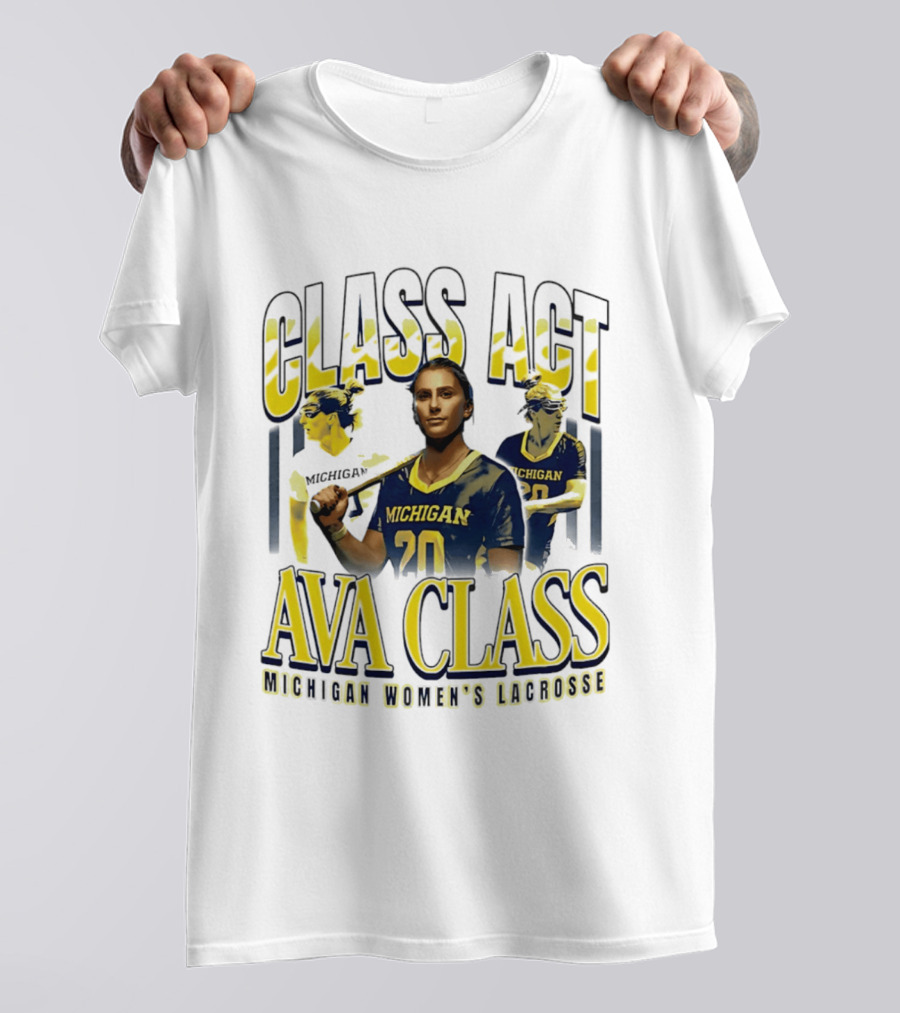 Class Act Michigan Women's Lacrosse Ava Class T-Shirt