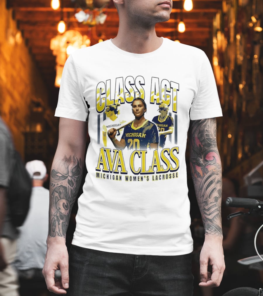 Class Act Michigan Women's Lacrosse Ava Class T-Shirt