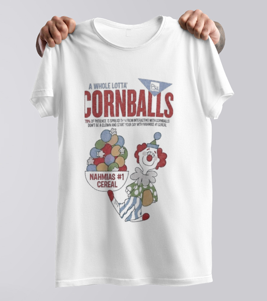BTS World Tour Arirang J Hope Nahmias Cornballs Clown A Whole Lotta Officially Certified Cornball T-Shirt