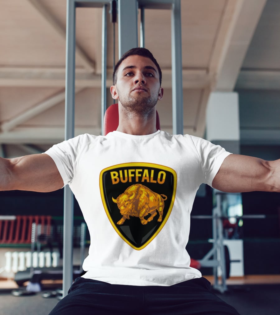Buffalo Bison Emblem Buffalorghini T-Shirt