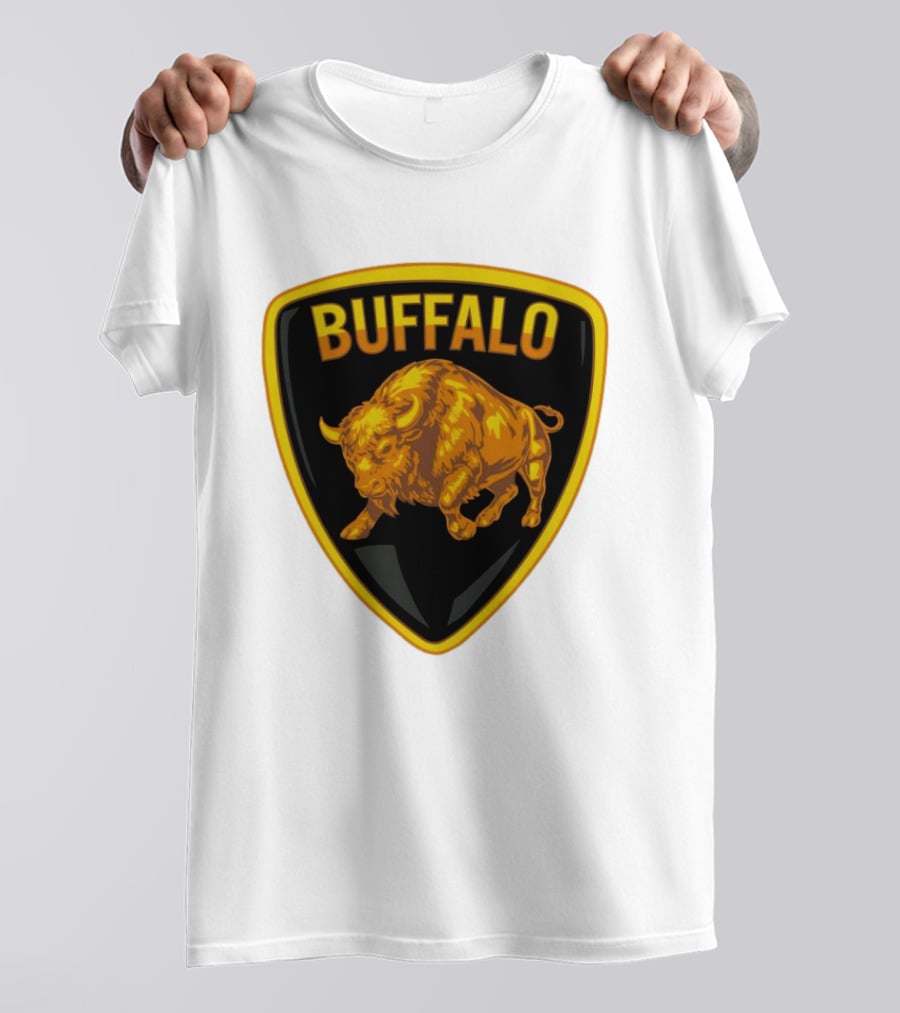 Buffalo Bison Emblem Buffalorghini T-Shirt