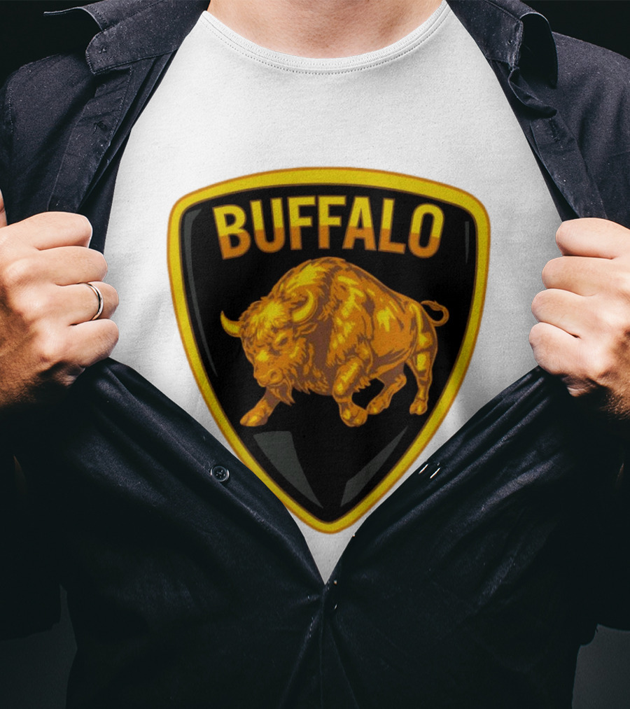 Buffalo Bison Emblem Buffalorghini T-Shirt
