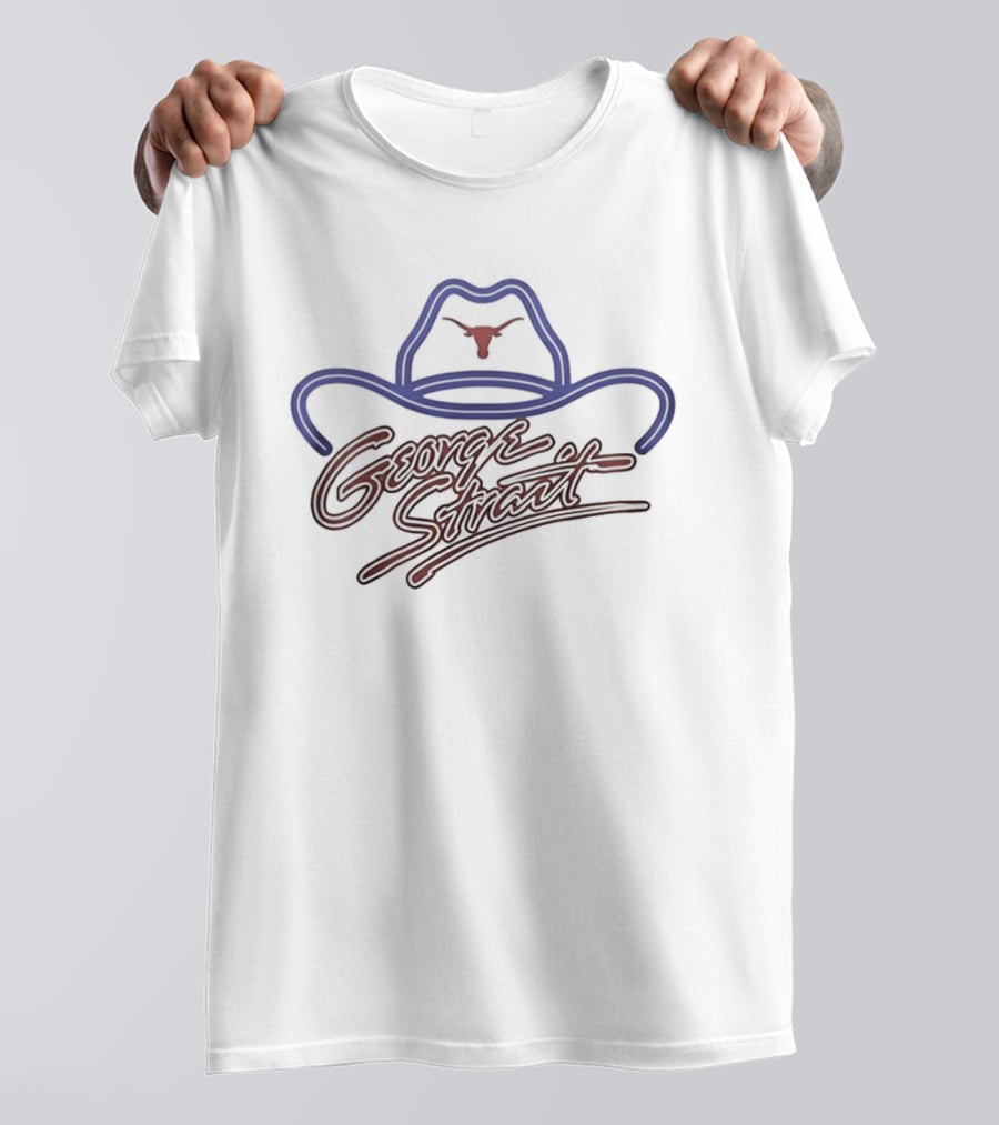 George Strait Texas Longhorns Moody Center 2026 Concert T-Shirt