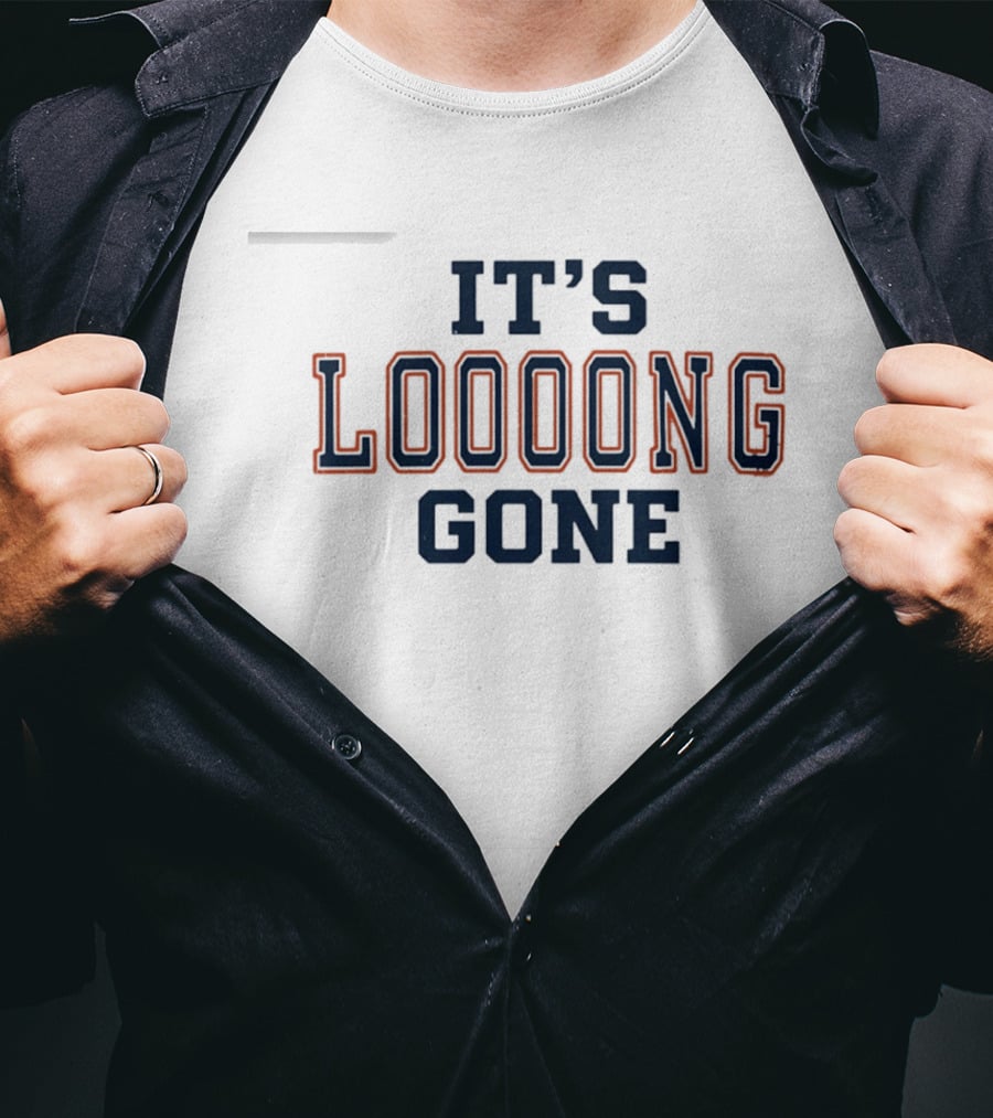 Its Looong Gone Baseball Phrase T-Shirt