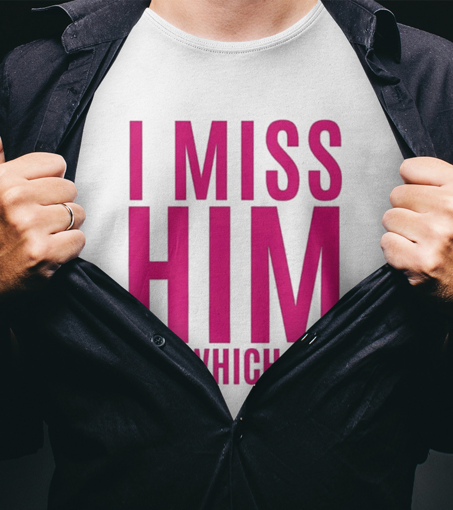 Jayda Cheaves I Miss Him IDK Which One Pink T-Shirt