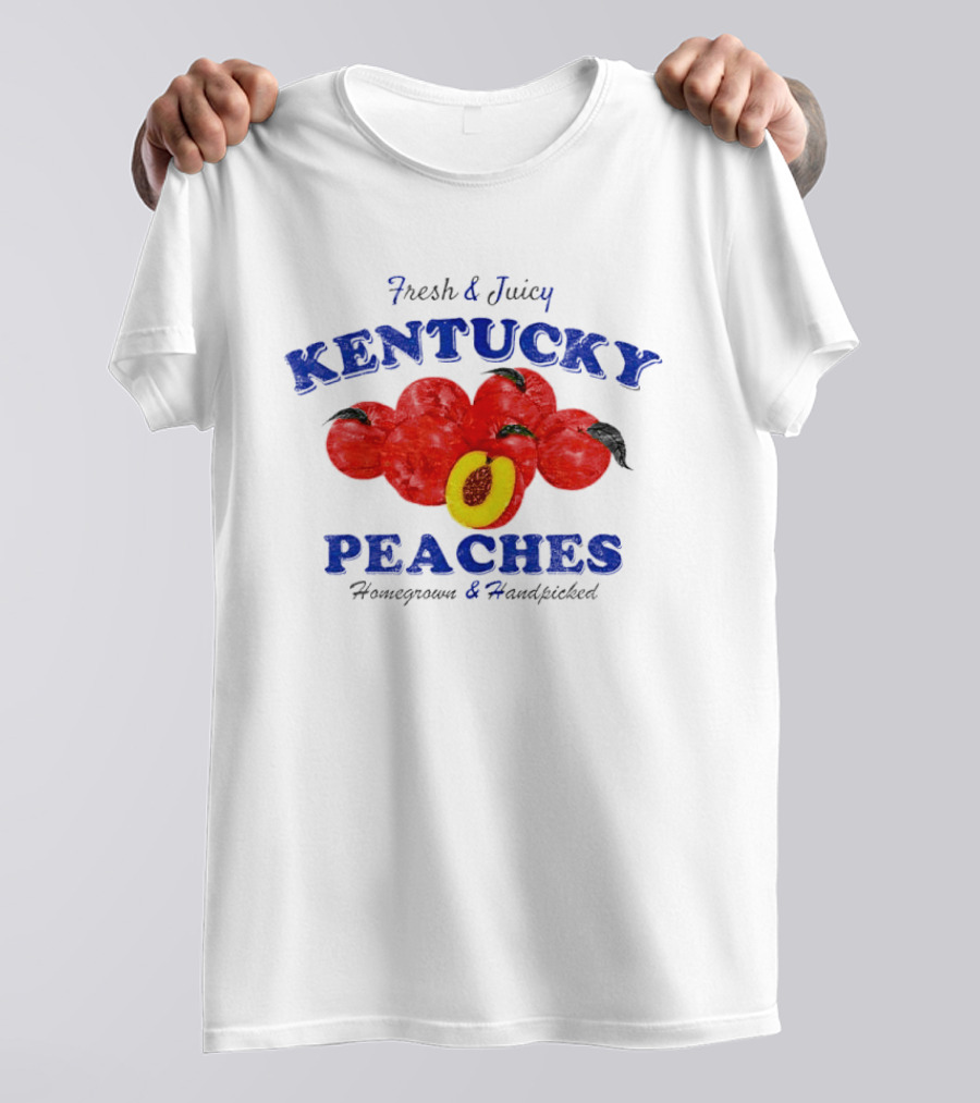 Fresh Juicy Kentucky Peaches Homegrown Handpicked T-Shirt