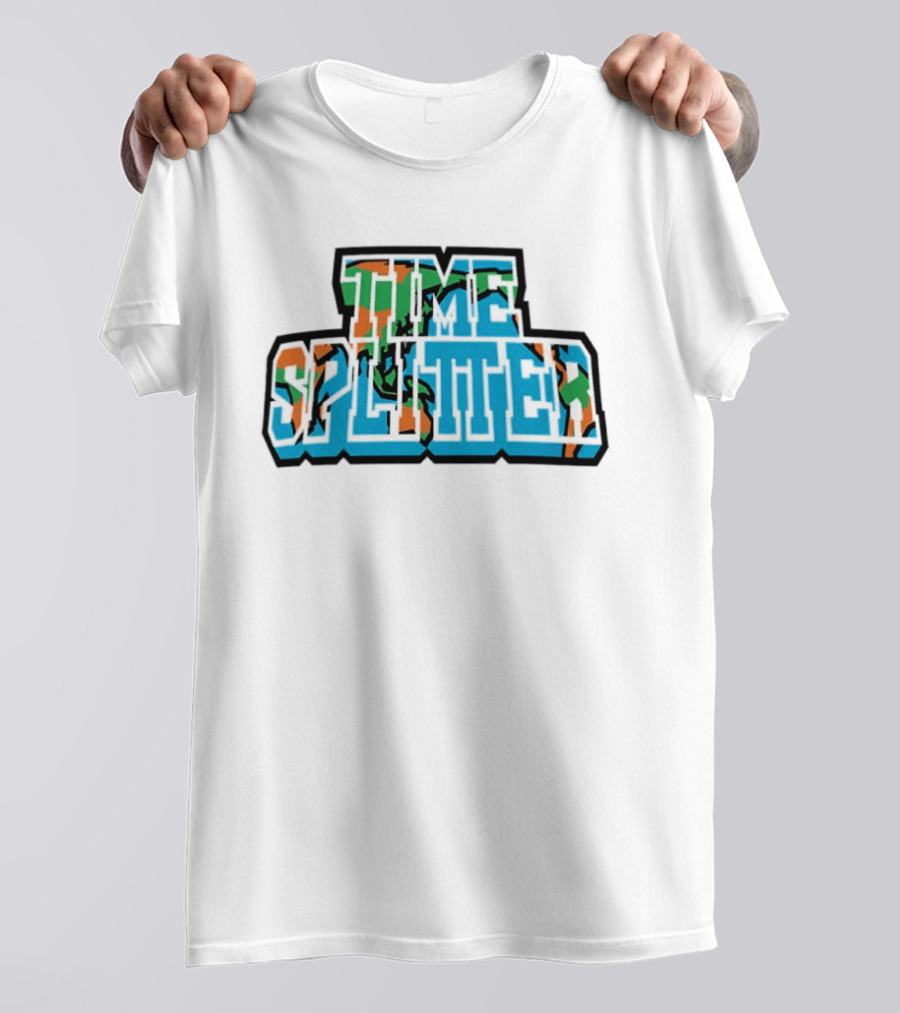 Kushida The Real IC Grappler Time Splitter World Map T-Shirt
