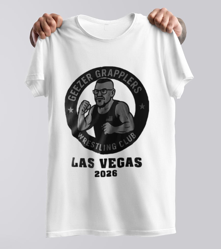 Las Vegas Geezer Grapplers Wrestling Club 2026 T-Shirt