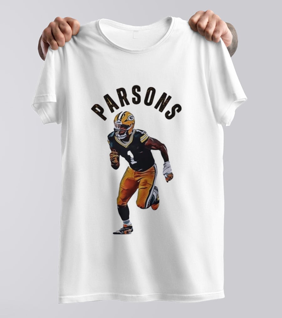 Parsons Green Bay Packers Number 1 Football Player T-Shirt