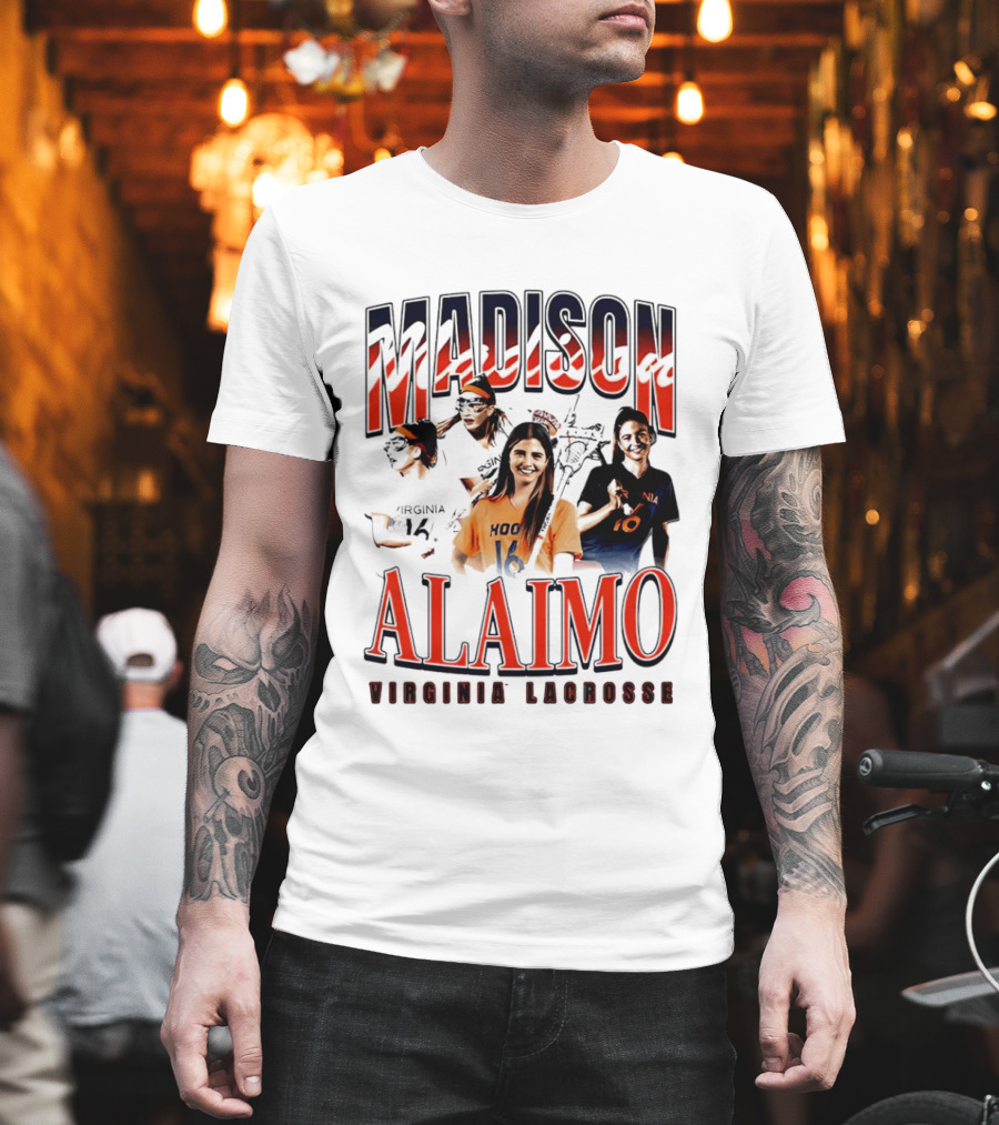 Madison Alaimo Virginia Lacrosse Highlight Player 14 T-Shirt