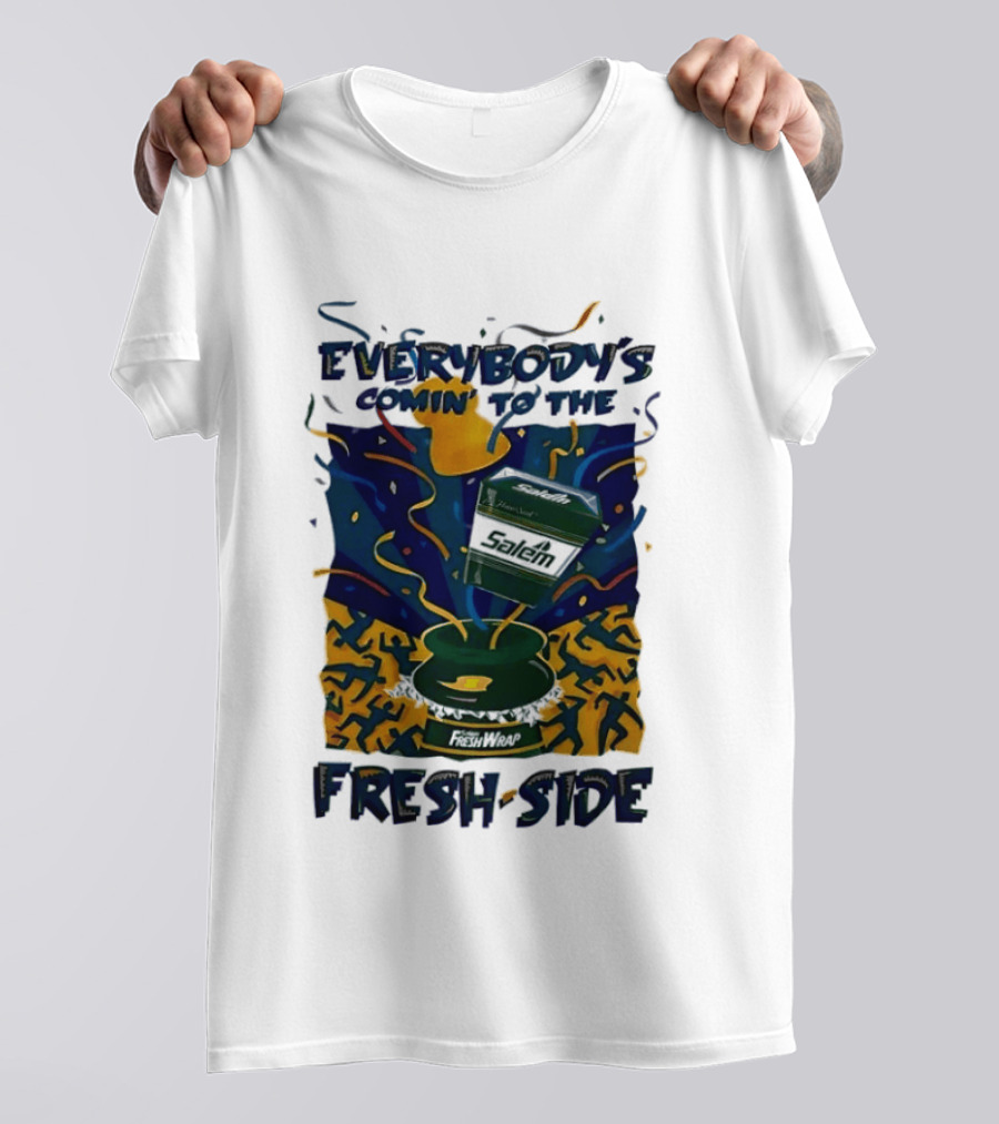 Everybody's Comin' To The Fresh Side Salem Cigarettes T-Shirt