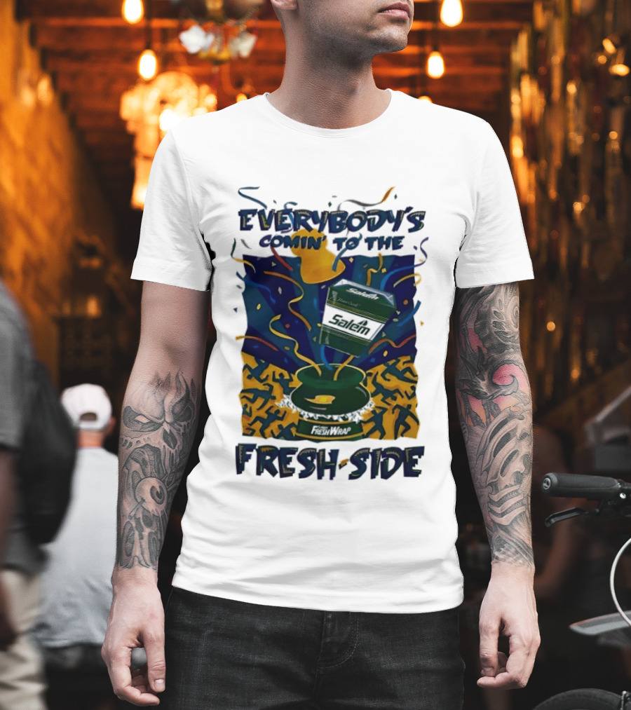 Everybody's Comin' To The Fresh Side Salem Cigarettes T-Shirt