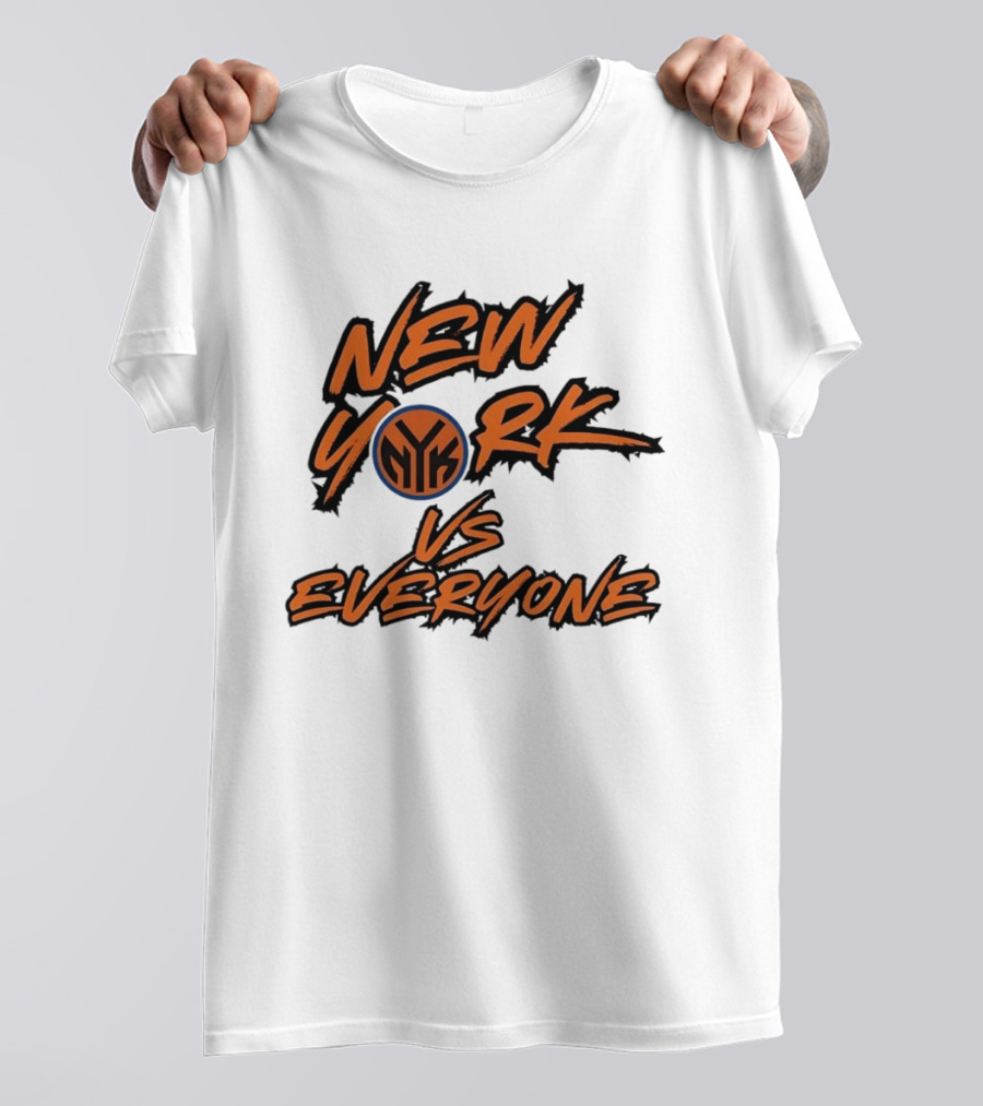 New York Knicks Vs Everyone NY Basketball Rivalry T-Shirt