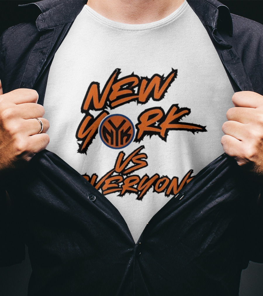 New York Knicks Vs Everyone NY Basketball Rivalry T-Shirt