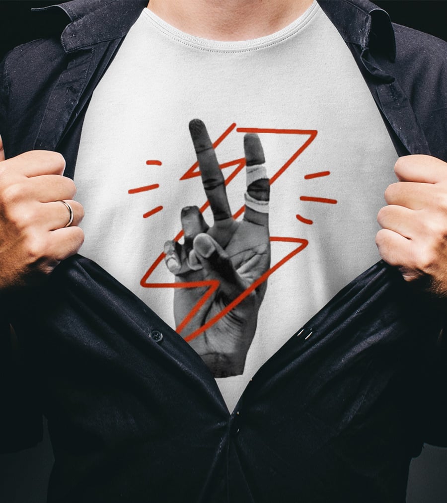 Shai Gilgeous Alexander Hand Gesture Oklahoma City Thunder MVP Treball T-Shirt