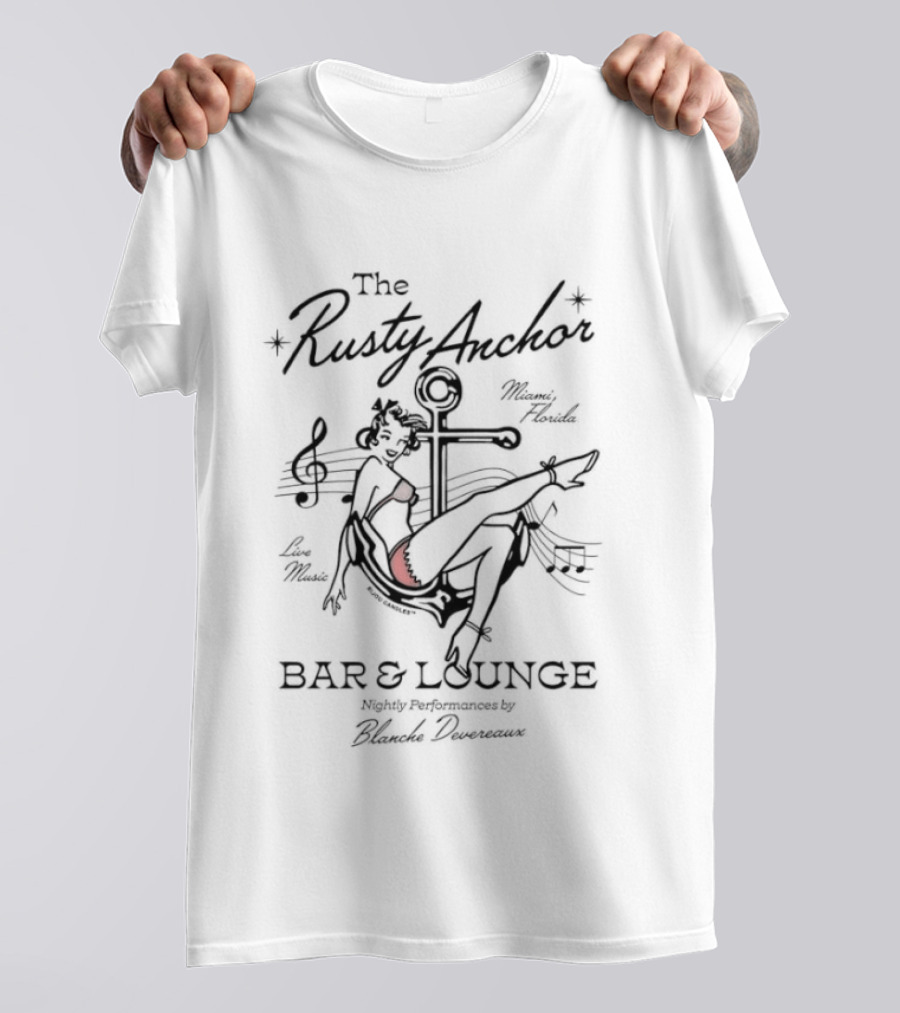 The Rusty Anchor Bar & Lounge New Orleans Live Music Raglan Baby T-Shirt