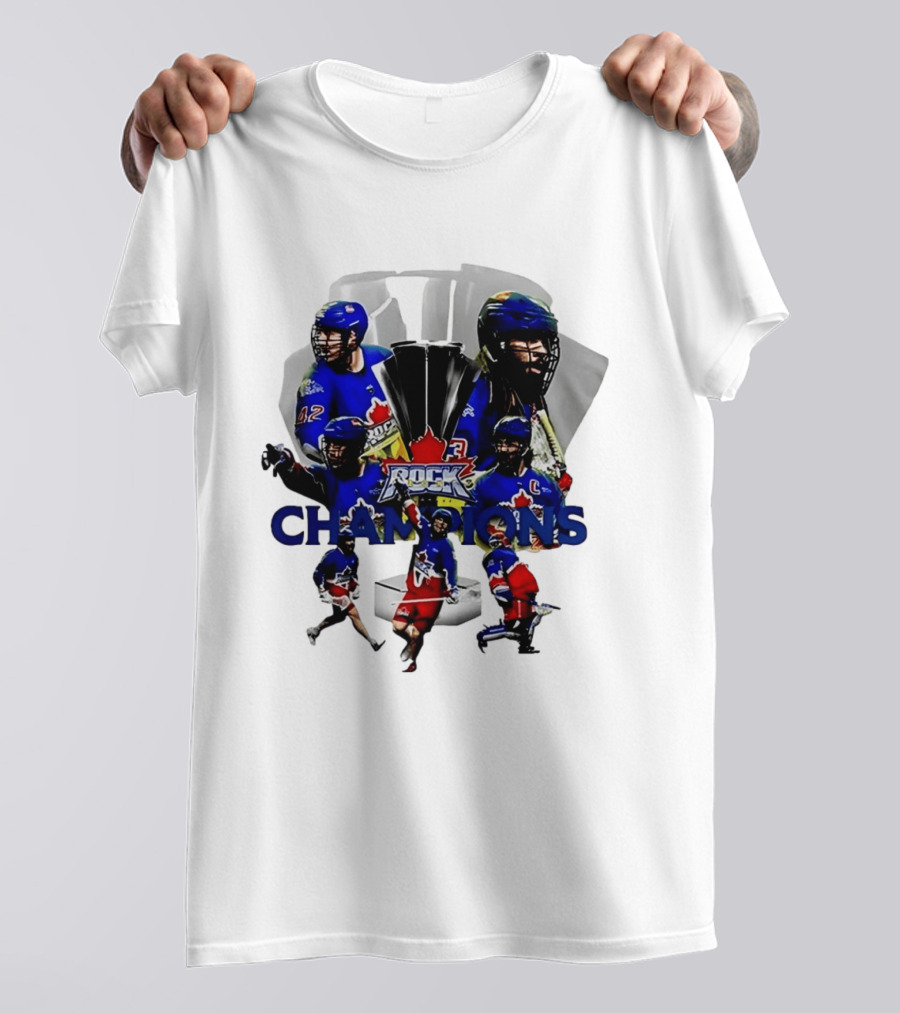 Toronto Rock Lacrosse Champions 2026 National League Victory T-Shirt