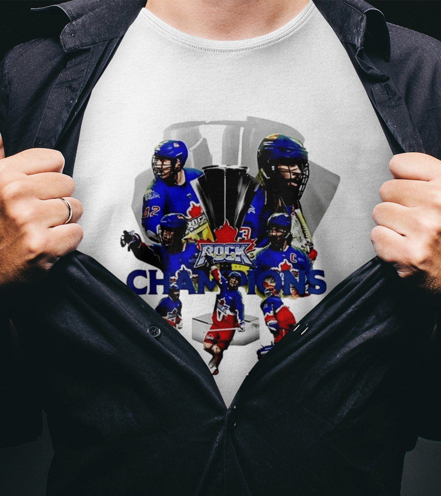 Toronto Rock Lacrosse Champions 2026 National League Victory T-Shirt