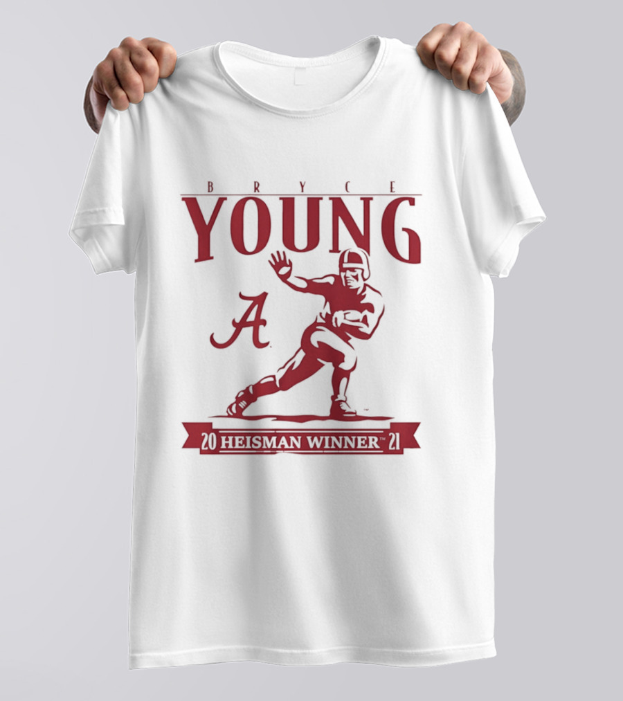 Bryce Young Alabama Crimson Tide A Heisman Winner T-Shirt