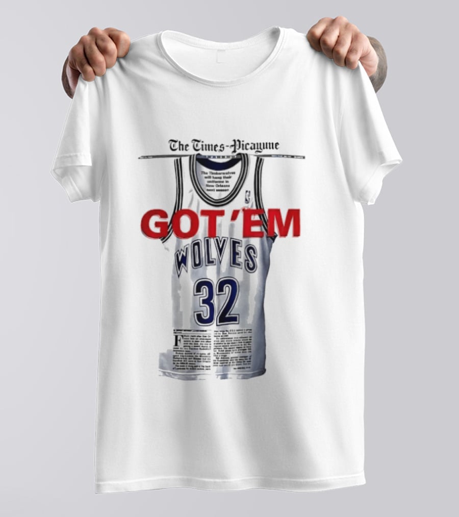 The Times Picayune Got 'Em Wolves 32 T-Shirt