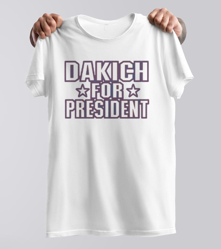 Dakich For President Stars T-Shirt