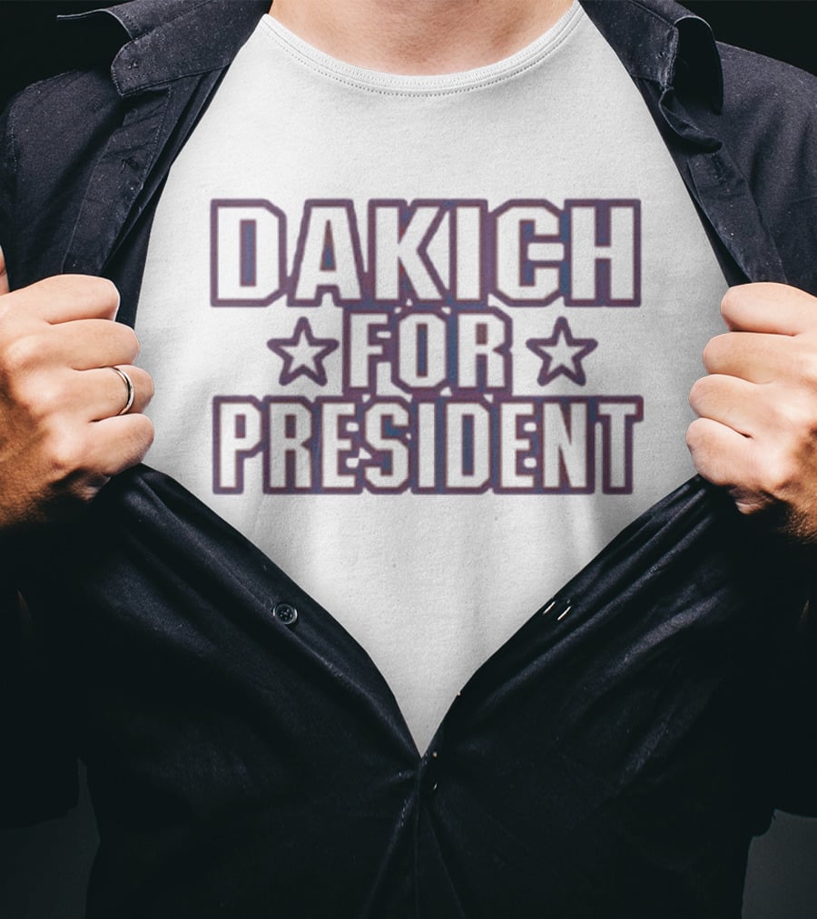 Dakich For President Stars T-Shirt