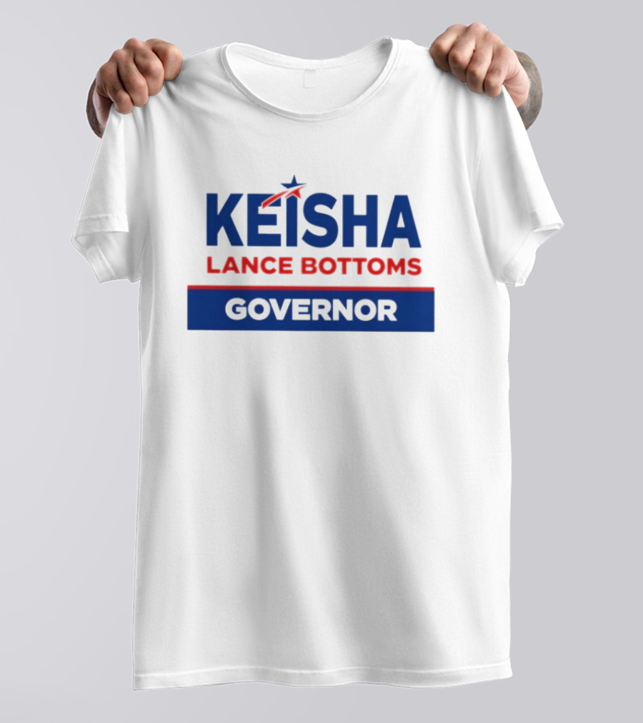 Keisha Lance Bottoms Governor Political Campaign Election Star T-Shirt