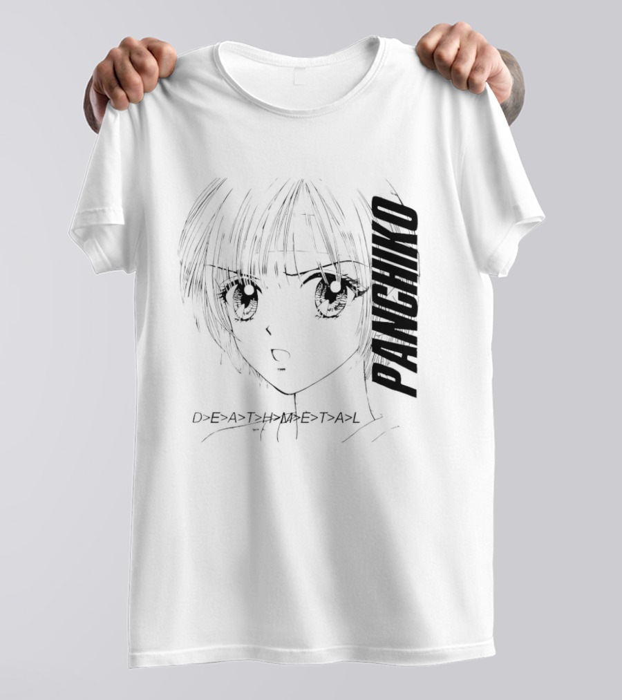 Panchiko Death Metal Manga T-Shirt