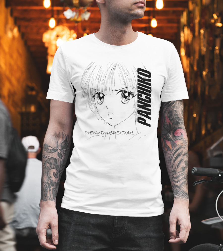 Panchiko Death Metal Manga T-Shirt