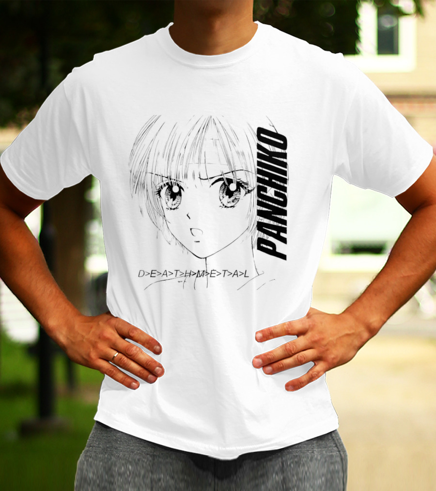 Panchiko Death Metal Manga T-Shirt