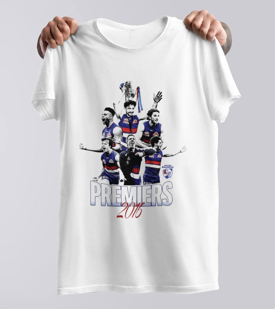 Western Bulldogs Premiers 2016 Celebration T-Shirt