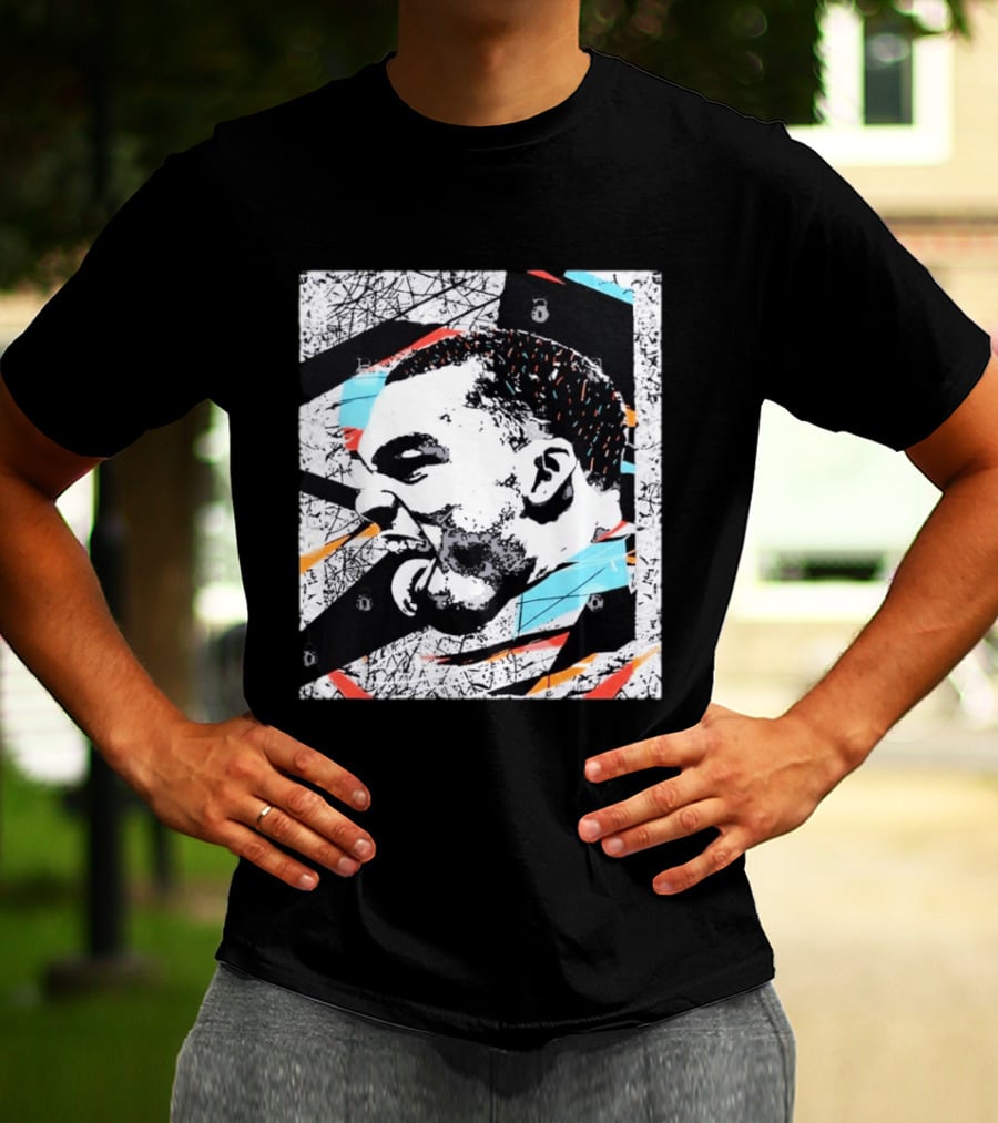 Michael Jordan Chicago Bulls Tongue Expression Urban Graffiti T-Shirt