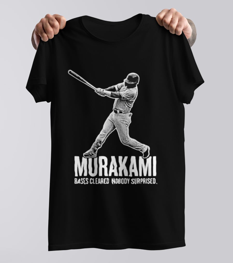 Murakami Bases Cleared Nobody Surprised Swinger Tokyo Yakult Swallows T-Shirt