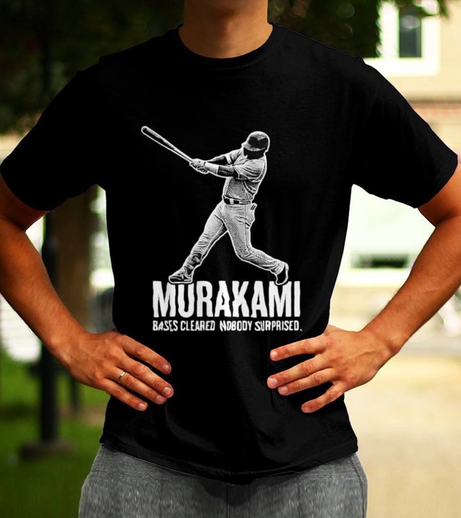 Murakami Bases Cleared Nobody Surprised Swinger Tokyo Yakult Swallows T-Shirt