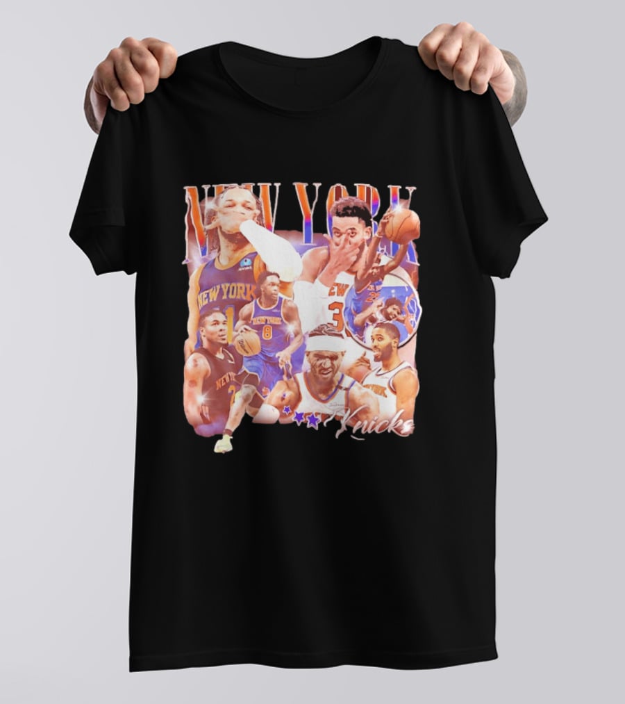 New York Knicks Players Basketball Stars T-Shirt