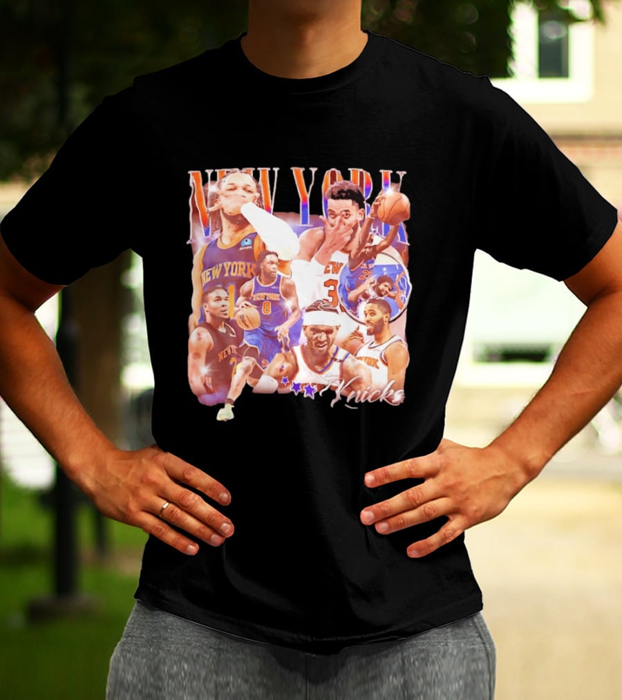 New York Knicks Players Basketball Stars T-Shirt