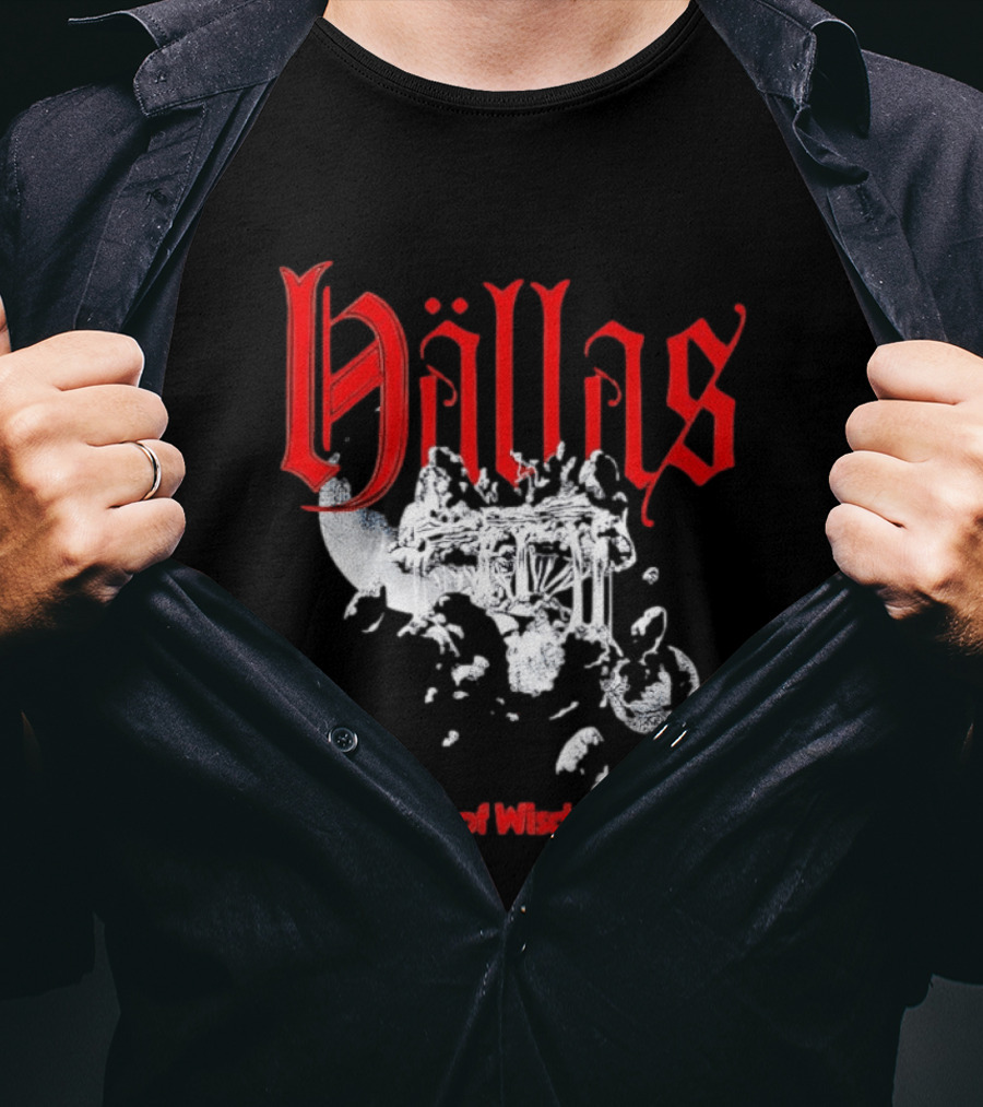 Hallas Isle Of Wisdom Floating Island Fantasy T-Shirt